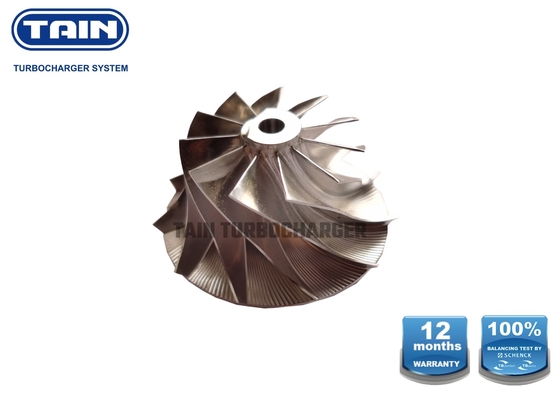 11 Blades Billet Turbo Compressor Wheel Upgrade do BMW / VW / Audi / Vauxhall